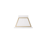 ILVE 36" Nostalgie style wallmounted extractor Range hood in steel or painted steel with frames - UANB36