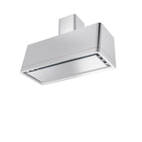 ILVE Panoramagic 48" Hood in Stainless Steel with Silver knobs - UAPM120SS