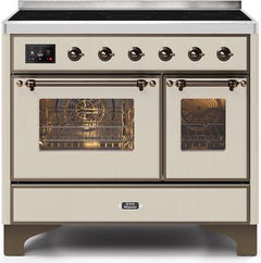 ILVE Majestic 40 Inch All Electric Range Induction UMDI10NS3WHP