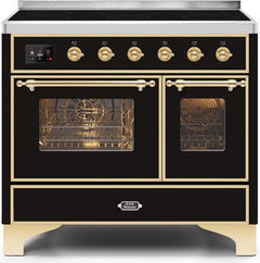 ILVE Majestic 40 Inch All Electric Range Induction UMDI10NS3WHP
