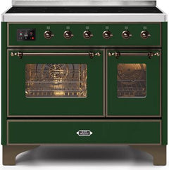 ILVE Majestic 40 Inch All Electric Range Induction UMDI10NS3WHP