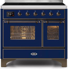 ILVE Majestic 40 Inch All Electric Range Induction UMDI10NS3WHP