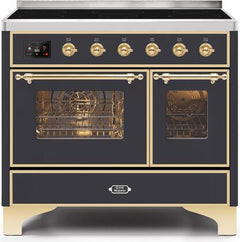 ILVE Majestic 40 Inch All Electric Range Induction UMDI10NS3WHP