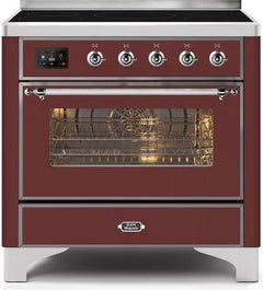 ILVE Majestic 36 Inch All Electric Range Induction UMI09NS3WHP