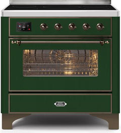ILVE Majestic 36 Inch All Electric Range Induction UMI09NS3WHP