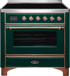 ILVE Majestic 36 Inch All Electric Range Induction UMI09NS3WHP