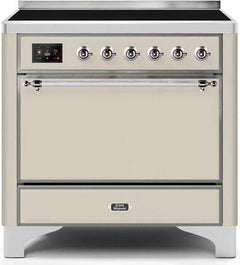ILVE Majestic 36 Inch All Electric Range Induction UMI09QNS3WHP