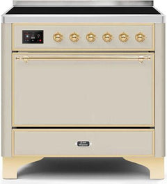 ILVE Majestic 36 Inch All Electric Range Induction UMI09QNS3WHP