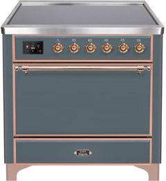 ILVE Majestic 36 Inch All Electric Range Induction UMI09QNS3WHP