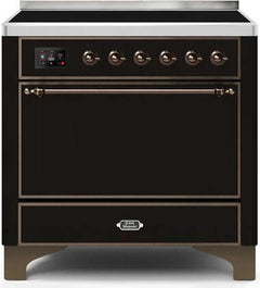 ILVE Majestic 36 Inch All Electric Range Induction UMI09QNS3WHP