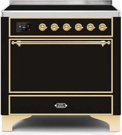 ILVE Majestic 36 Inch All Electric Range Induction UMI09QNS3WHP