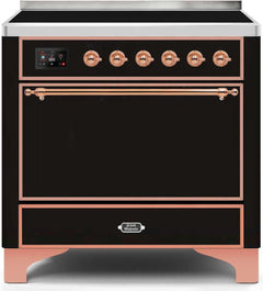 ILVE Majestic 36 Inch All Electric Range Induction UMI09QNS3WHP