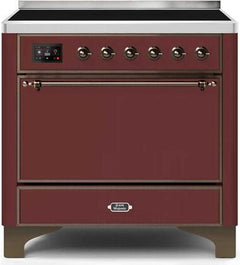 ILVE Majestic 36 Inch All Electric Range Induction UMI09QNS3WHP