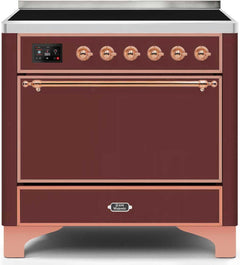 ILVE Majestic 36 Inch All Electric Range Induction UMI09QNS3WHP