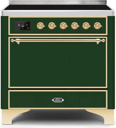 ILVE Majestic 36 Inch All Electric Range Induction UMI09QNS3WHP