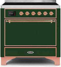 ILVE Majestic 36 Inch All Electric Range Induction UMI09QNS3WHP
