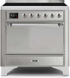 ILVE Majestic 36 Inch All Electric Range Induction UMI09QNS3WHP