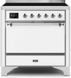 ILVE Majestic 36 Inch All Electric Range Induction UMI09QNS3WHP