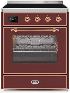 ILVE Majestic 30 Inch All Electric Range Induction UMI30NE3WHP