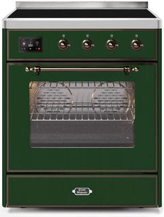 ILVE Majestic 30 Inch All Electric Range Induction UMI30NE3WHP