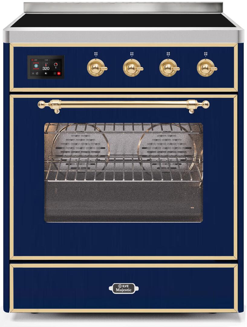 ILVE Majestic 30 Inch All Electric Range Induction - UMI30QNE3