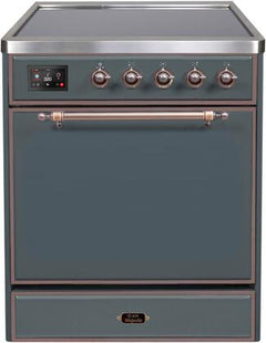 ILVE Majestic 30 Inch All Electric Range Induction UMI30QNE3WHP