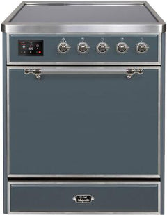 ILVE Majestic 30 Inch All Electric Range Induction UMI30QNE3WHP