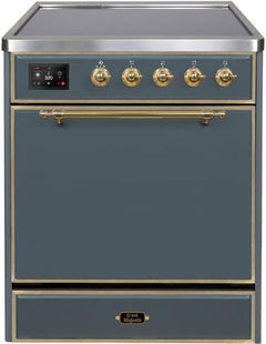 ILVE Majestic 30 Inch All Electric Range Induction UMI30QNE3WHP