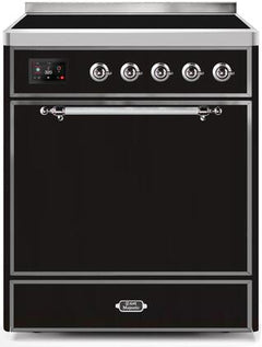 ILVE Majestic 30 Inch All Electric Range Induction UMI30QNE3WHP