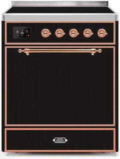 ILVE Majestic 30 Inch All Electric Range Induction UMI30QNE3WHP