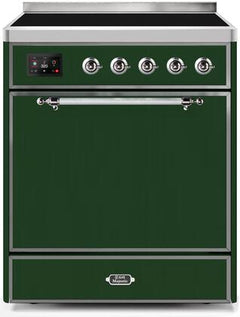 ILVE Majestic 30 Inch All Electric Range Induction UMI30QNE3WHP
