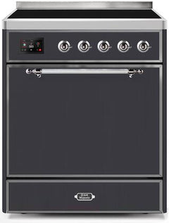 ILVE Majestic 30 Inch All Electric Range Induction UMI30QNE3WHP
