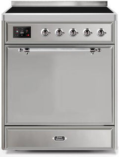 ILVE Majestic 30 Inch All Electric Range Induction UMI30QNE3WHP