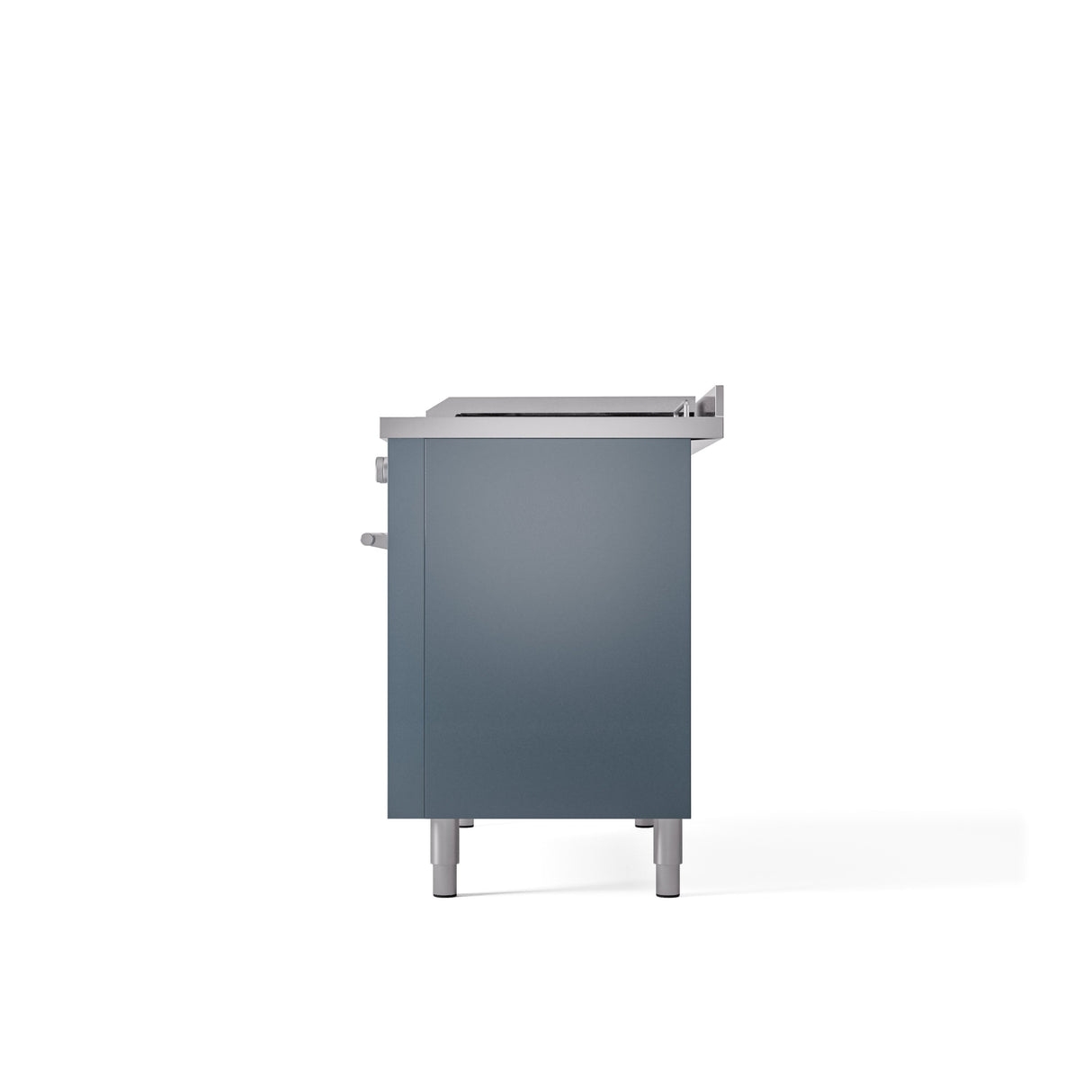 ILVE Professional Plus II 48" Dual Fuel Range with 5 Sealed Burners Griddle French Top Triple Glass Door - UP48FSWMP