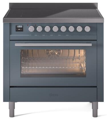 ILVE Professional Plus 36 Inch All Electric Range Induction - UPI366WMP