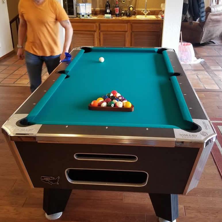Valley Dynamo Panther Black Cat 93" Pool Table Home Use