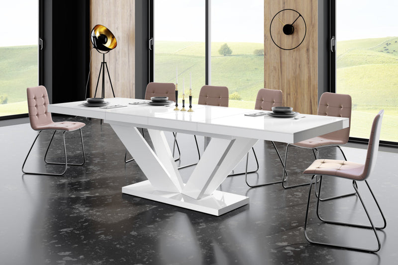 Maxima House Dining Table with extension AVIV for dining and living room online sale