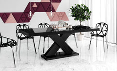 Maxima House Dining Table XENON with 1 Extension for up to 8 People