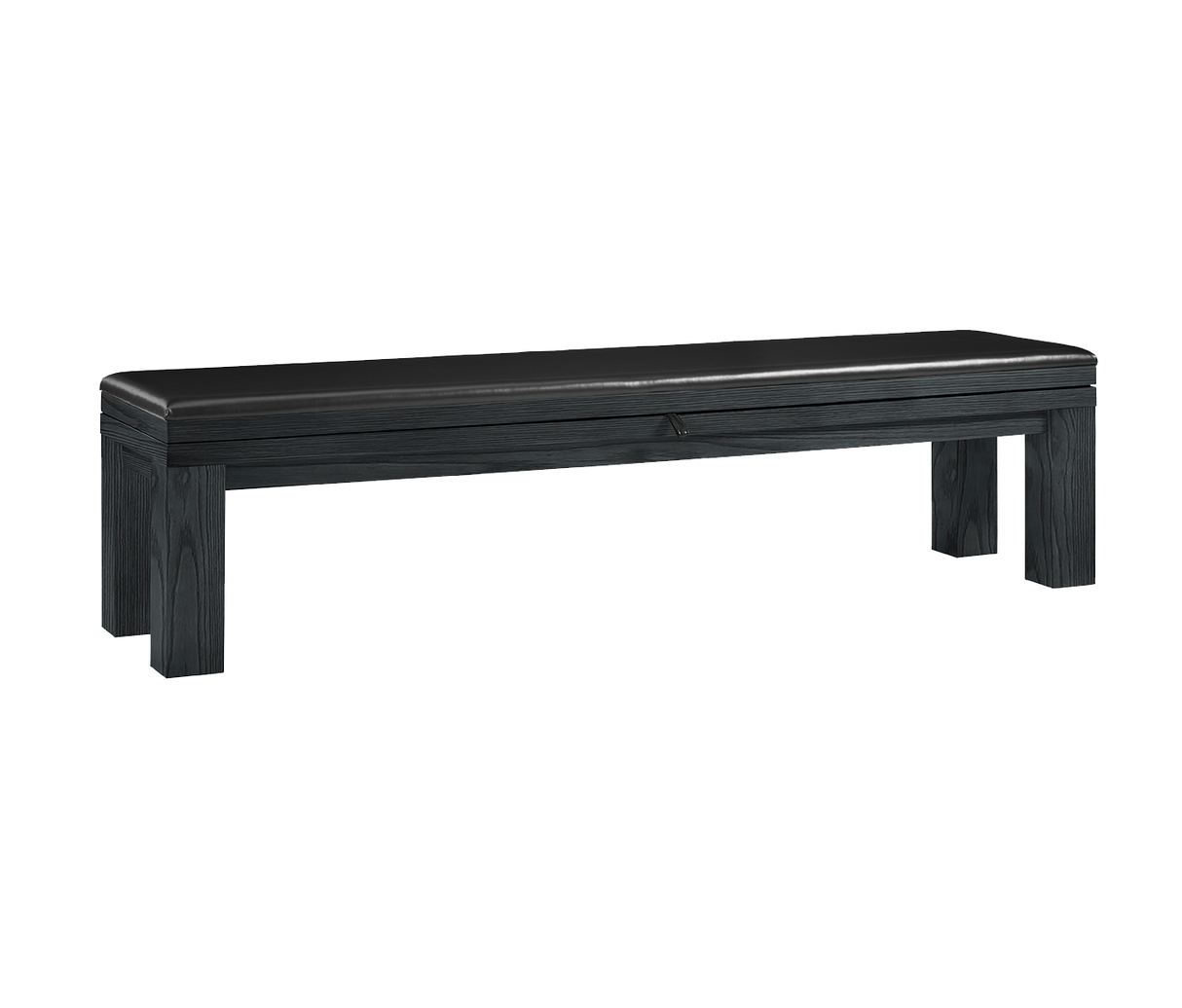 American Heritage Billiards Alta Multi-functional Storage Bench (Black Ash)