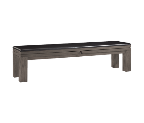 American Heritage Billiards Alta Multi-functional Storage Bench  (Charcoal)