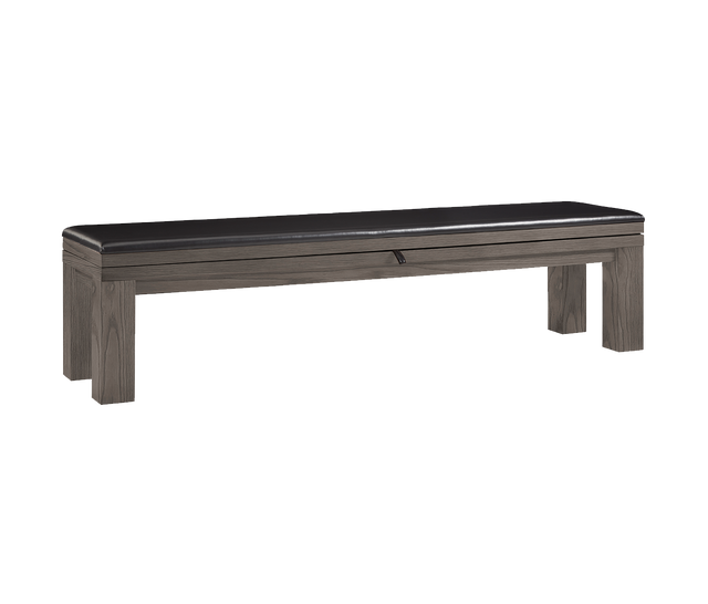 American Heritage Billiards Alta Multi-functional Storage Bench  (Charcoal)