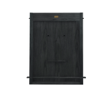 American Heritage Billiards Alta Wall Mounted Cue Rack 12 (Black Ash)