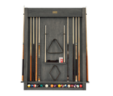 American Heritage Billiards Alta Wall Mounted Cue Rack 12 (Charcoal)