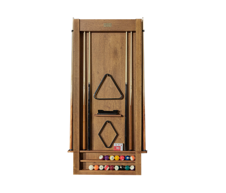 American Heritage Billiards Alta Wall Mounted Cue Rack 6 (Brushed Walnut)