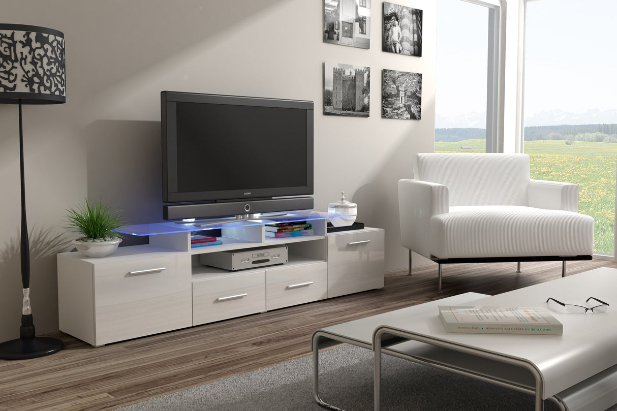 Maxima House TV Stand EVORA for TV's up to 65 inches with LED