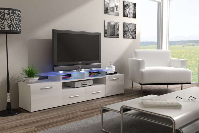 Maxima House TV Stand EVORA for TV's up to 65 inches with LED