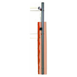 Bison 3 1/2" Match Point Aluminum Complete Volleyball System VB6000