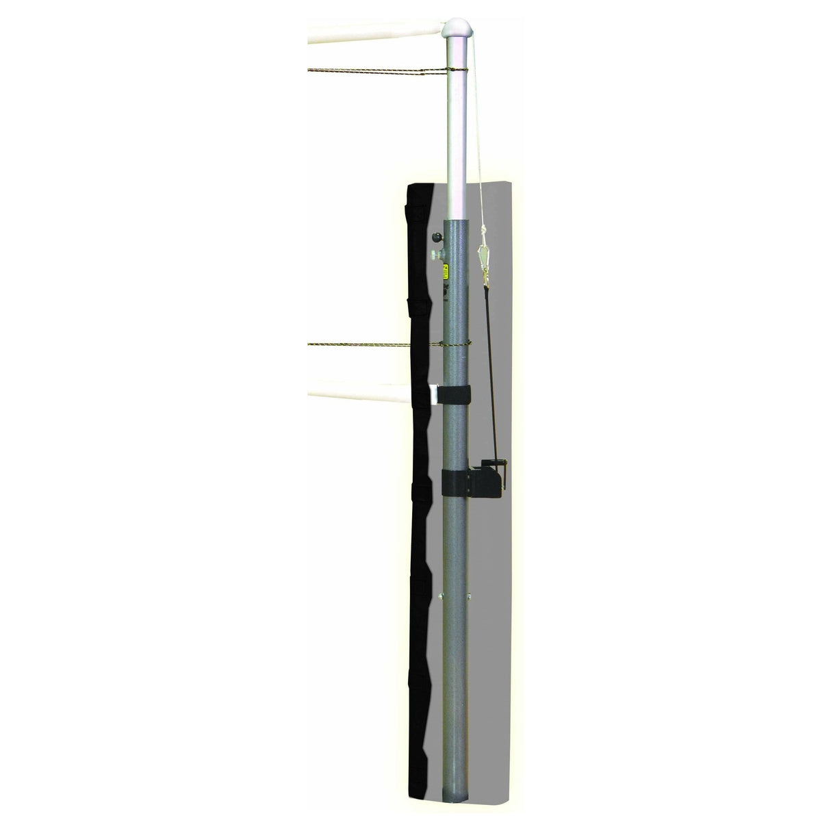 Bison 3" Centerline Elite Aluminum Volleyball Standards VB10