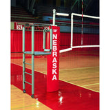 Bison 3" Centerline Elite Aluminum Volleyball Standards VB10