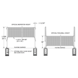 Bison Competition Badminton System with Net BM10